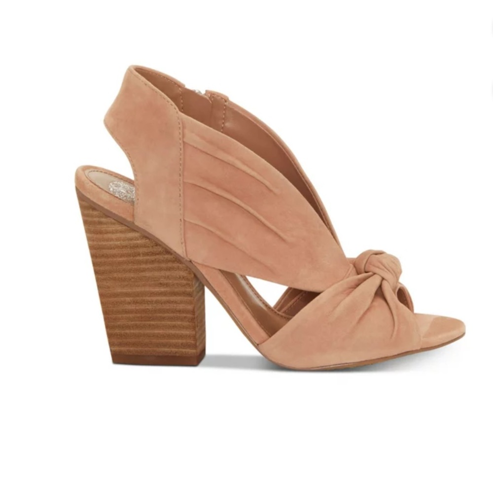 Vince Camuto Women's Kerra Leather Round Open Toe 9